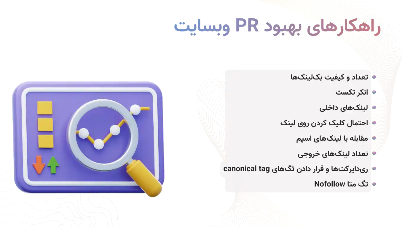 راهکار های بهبود پیج رنک